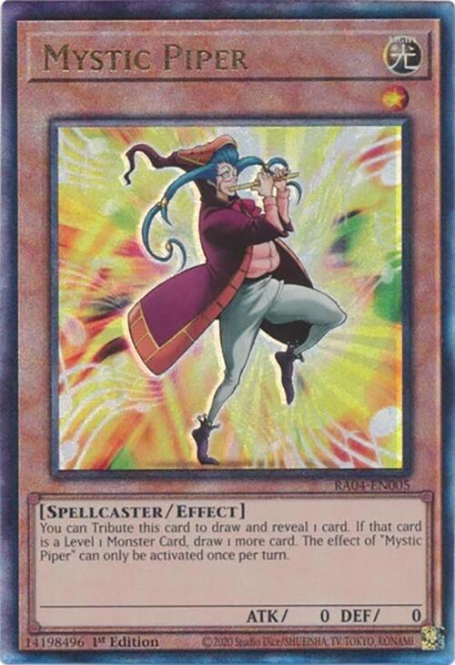 Mystic Piper [RA04-EN005] Prismatic Ultimate Rare | Total Play