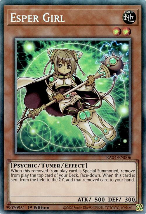 Esper Girl [RA04-EN006] Prismatic Collector's Rare | Total Play