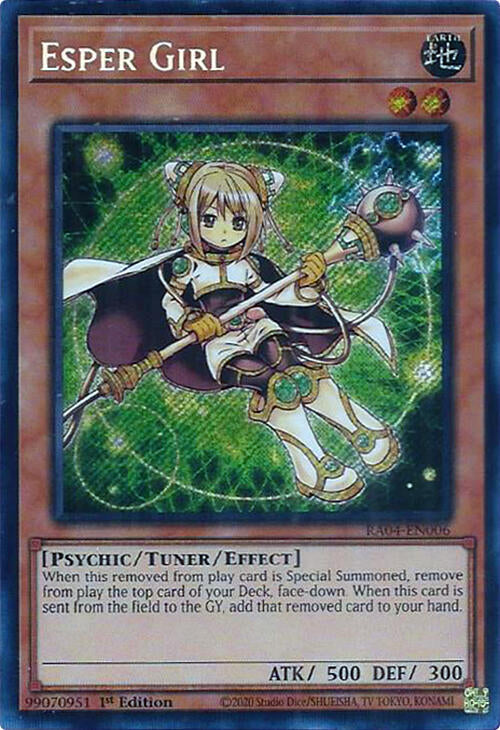 Esper Girl [RA04-EN006] Secret Rare | Total Play