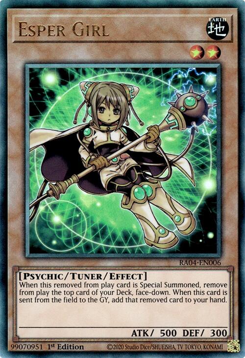 Esper Girl [RA04-EN006] Prismatic Ultimate Rare | Total Play