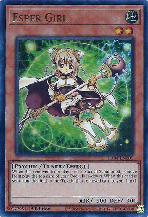 Esper Girl [RA04-EN006] Ultra Rare | Total Play