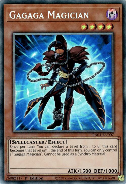 Gagaga Magician [RA04-EN007] Prismatic Collector's Rare | Total Play