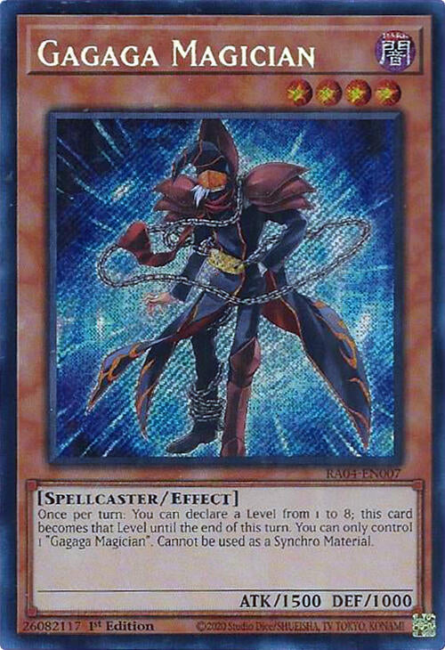 Gagaga Magician [RA04-EN007] Secret Rare | Total Play