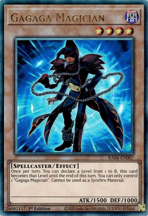 Gagaga Magician [RA04-EN007] Prismatic Ultimate Rare | Total Play