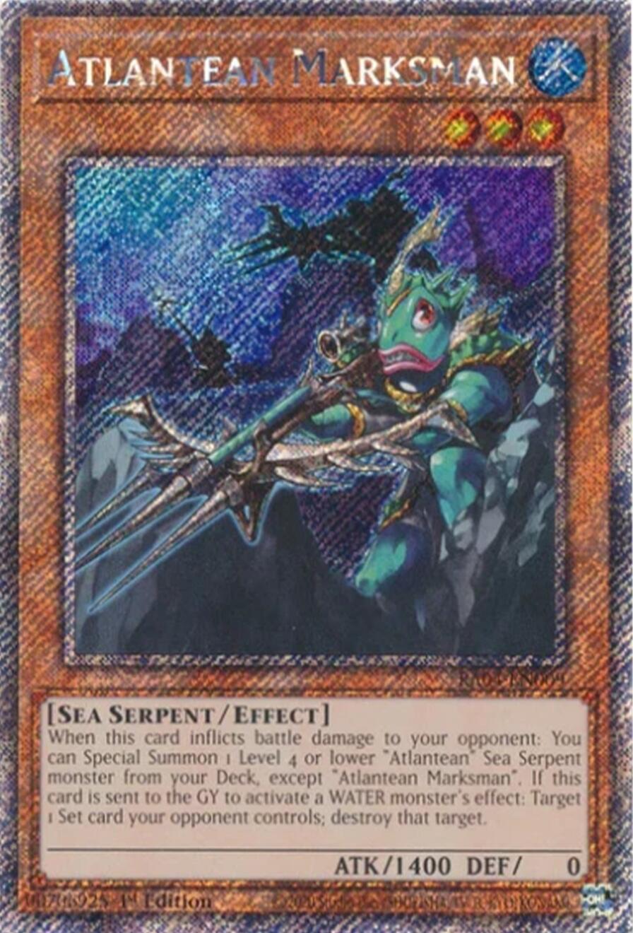 Atlantean Marksman [RA04-EN009] Platinum Secret Rare | Total Play