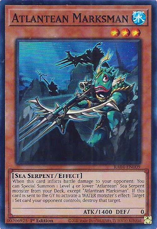 Atlantean Marksman [RA04-EN009] Super Rare | Total Play