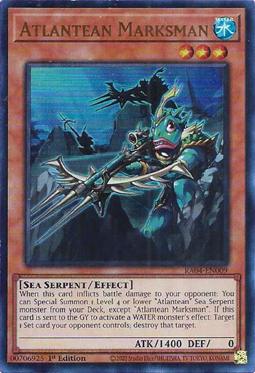 Atlantean Marksman [RA04-EN009] Ultra Rare | Total Play