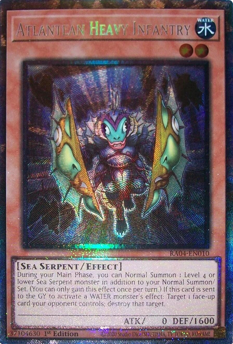 Atlantean Heavy Infantry [RA04-EN010] Prismatic Collector's Rare | Total Play