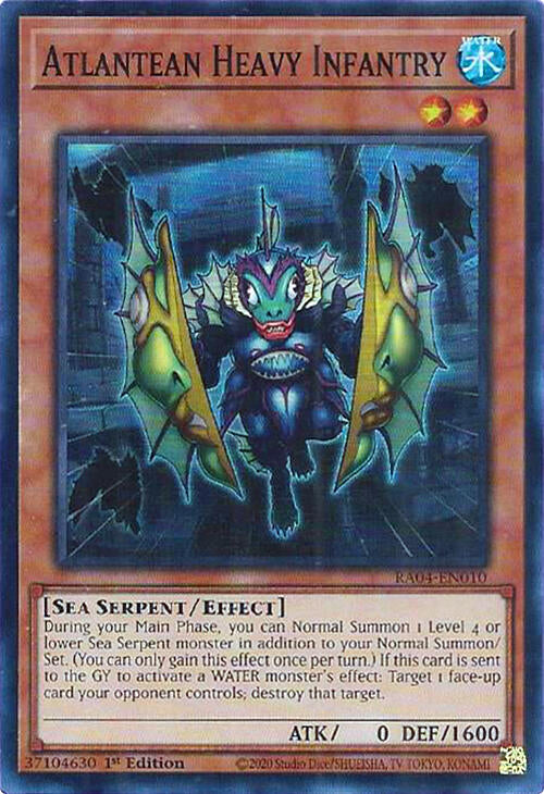 Atlantean Heavy Infantry [RA04-EN010] Super Rare | Total Play