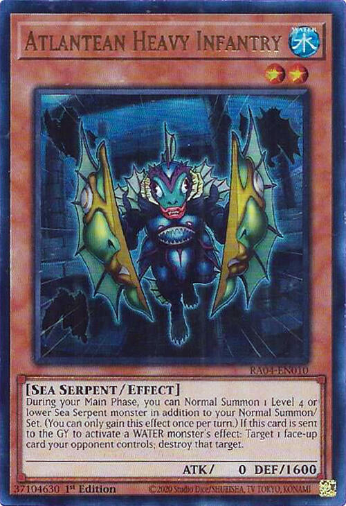 Atlantean Heavy Infantry [RA04-EN010] Ultra Rare | Total Play