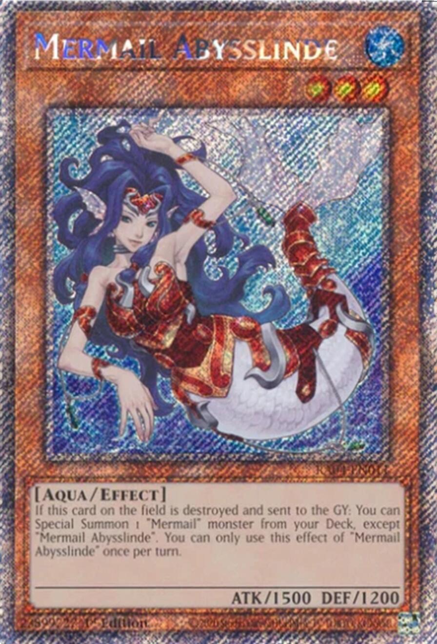 Mermail Abysslinde [RA04-EN011] Platinum Secret Rare | Total Play