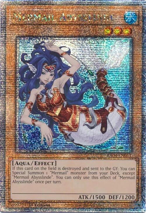Mermail Abysslinde [RA04-EN011] Quarter Century Secret Rare | Total Play