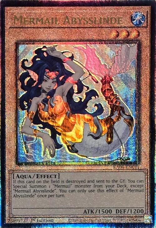 Mermail Abysslinde [RA04-EN011] Prismatic Ultimate Rare | Total Play
