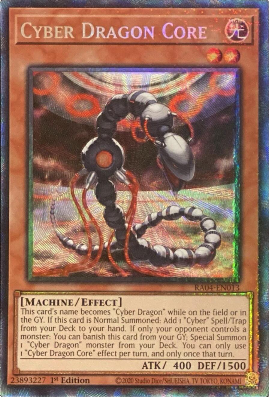 Cyber Dragon Core [RA04-EN013] Prismatic Collector's Rare | Total Play