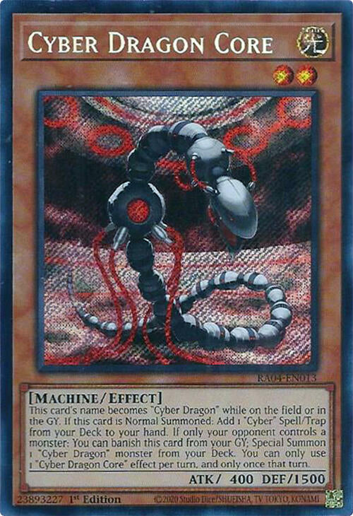 Cyber Dragon Core [RA04-EN013] Secret Rare | Total Play