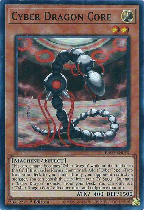 Cyber Dragon Core [RA04-EN013] Super Rare | Total Play