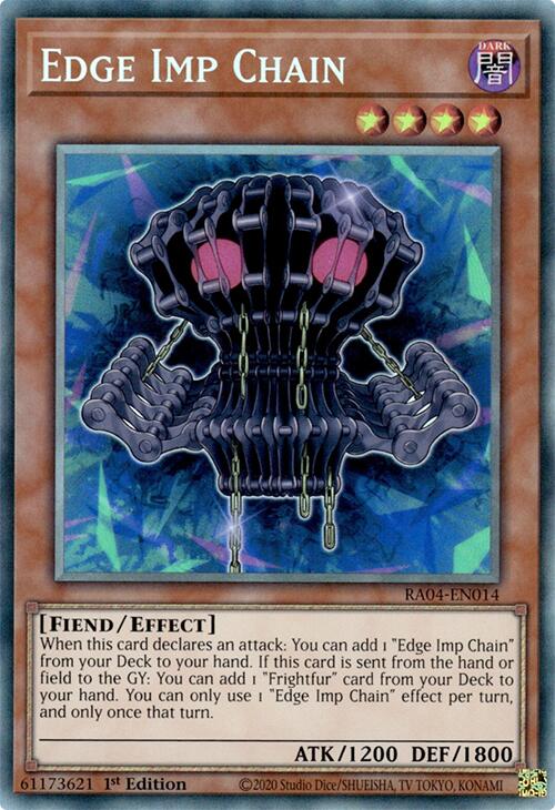 Edge Imp Chain [RA04-EN014] Prismatic Collector's Rare | Total Play
