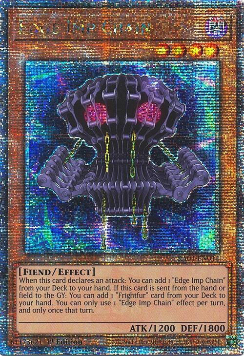 Edge Imp Chain [RA04-EN014] Quarter Century Secret Rare | Total Play