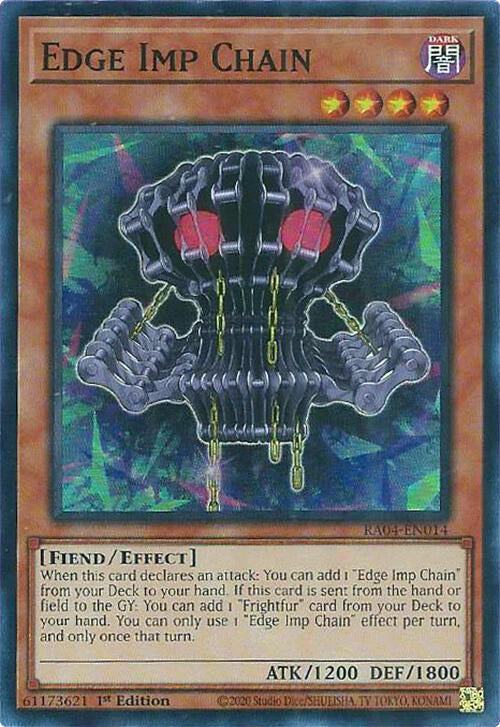 Edge Imp Chain [RA04-EN014] Super Rare | Total Play