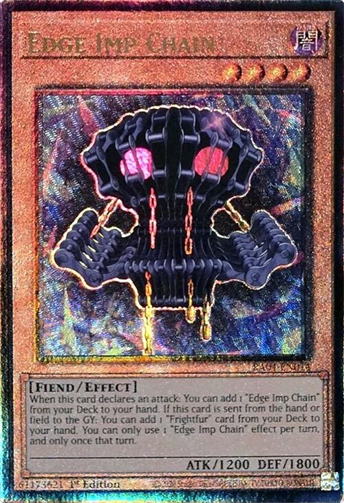 Edge Imp Chain [RA04-EN014] Prismatic Ultimate Rare | Total Play