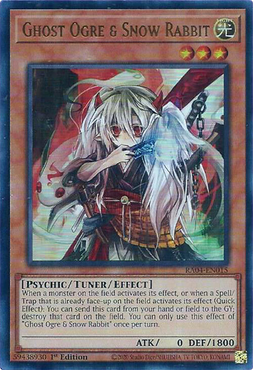 Ghost Ogre & Snow Rabbit [RA04-EN015] Ultra Rare | Total Play