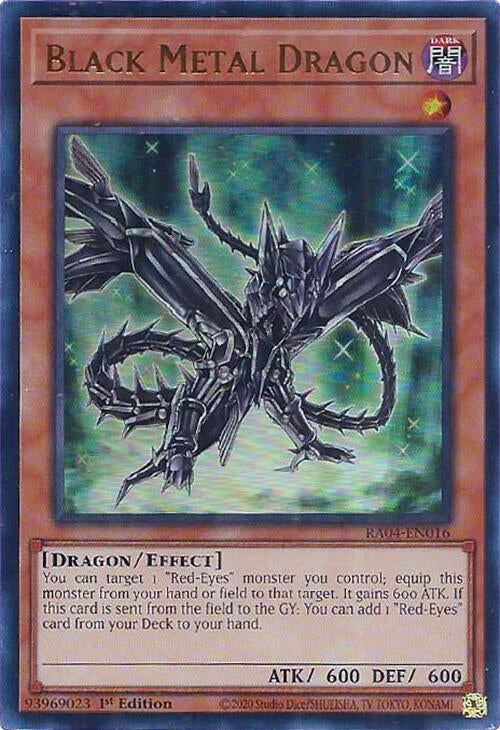 Black Metal Dragon [RA04-EN016] Ultra Rare | Total Play
