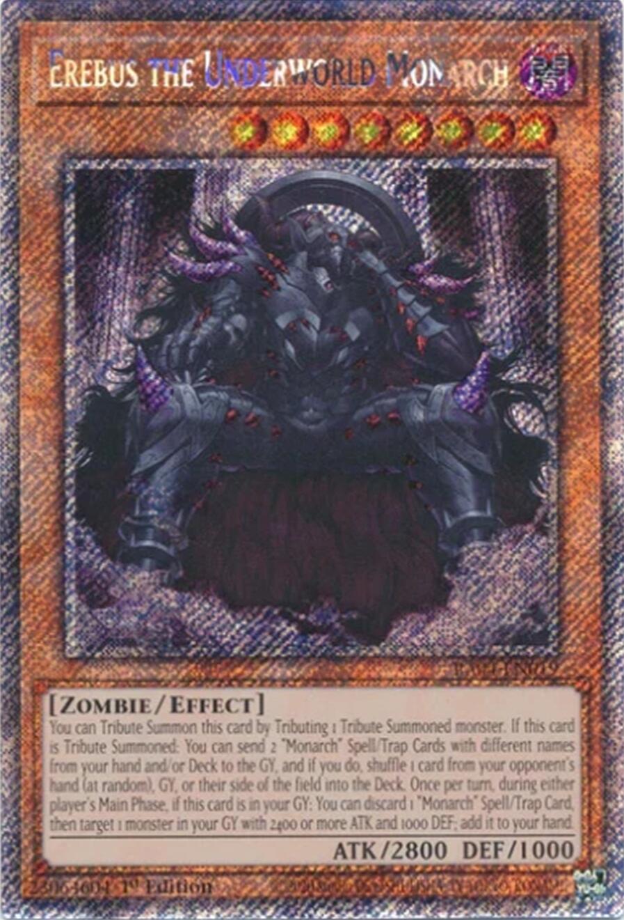 Erebus the Underworld Monarch [RA04-EN019] Platinum Secret Rare | Total Play