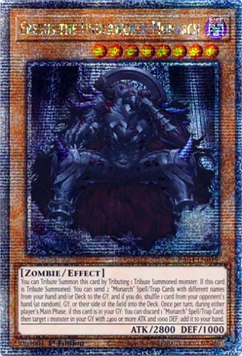 Erebus the Underworld Monarch [RA04-EN019] Quarter Century Secret Rare | Total Play