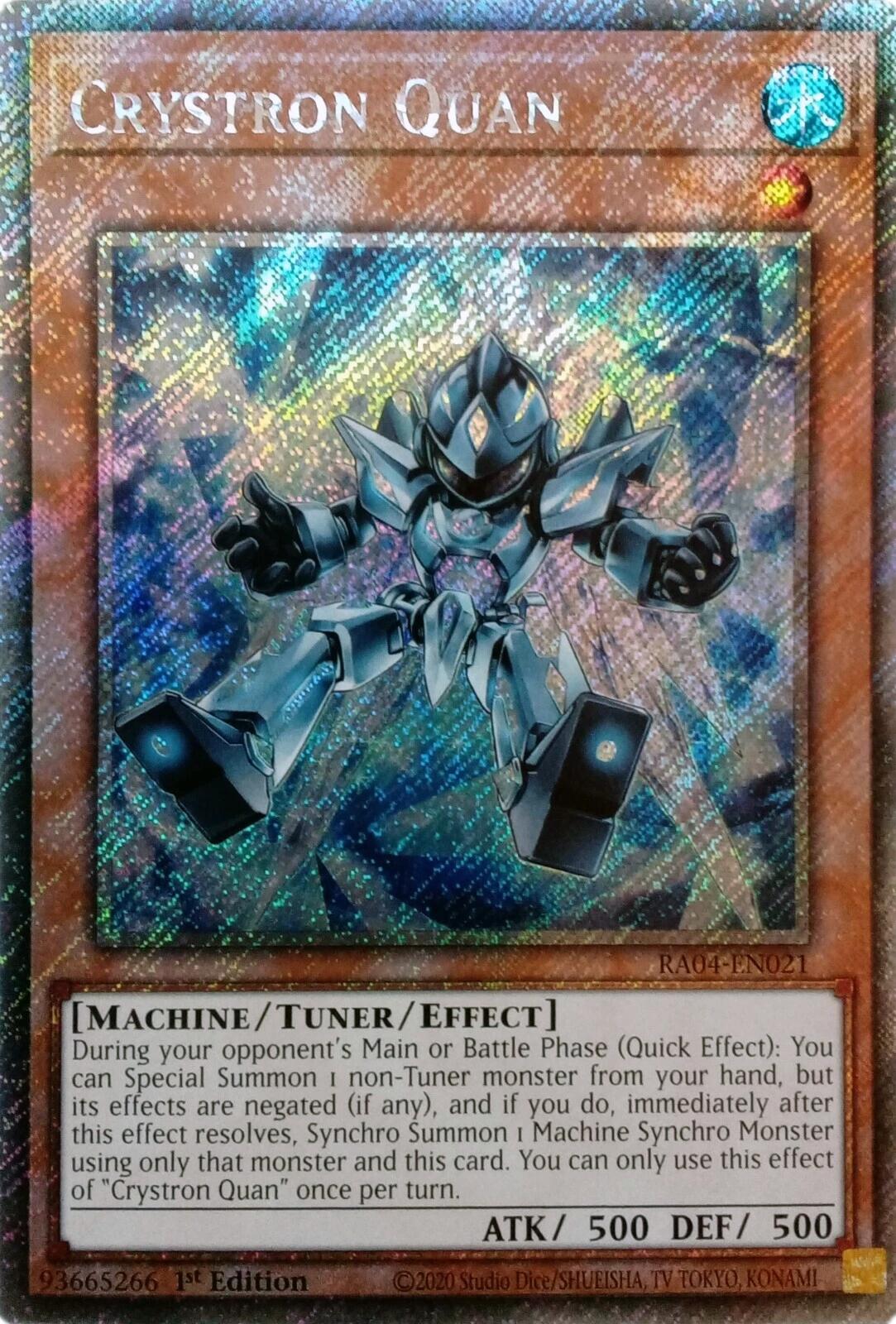Crystron Quan [RA04-EN021] Platinum Secret Rare | Total Play