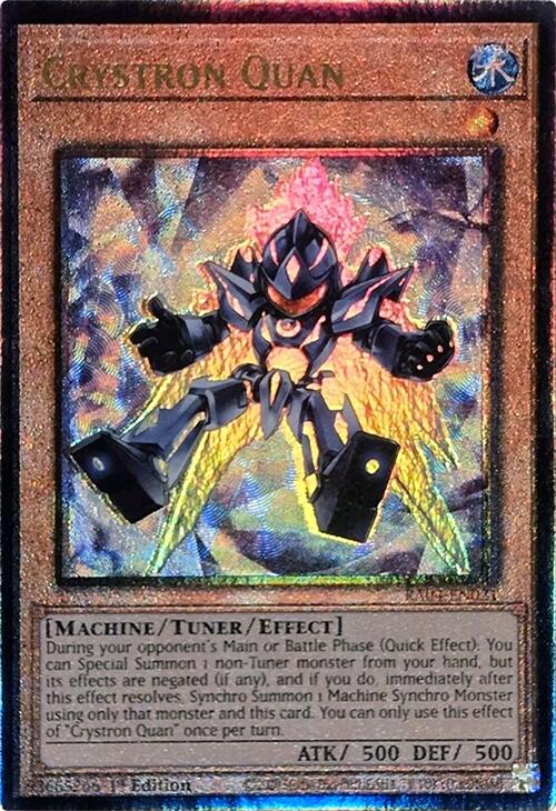 Crystron Quan [RA04-EN021] Prismatic Ultimate Rare | Total Play