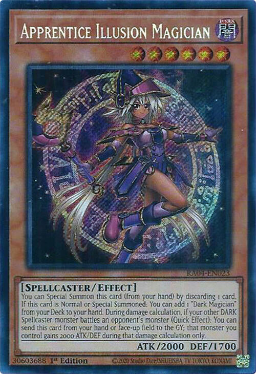 Apprentice Illusion Magician [RA04-EN023] Secret Rare | Total Play