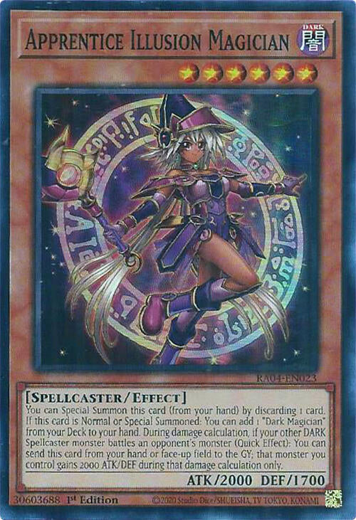 Apprentice Illusion Magician [RA04-EN023] Super Rare | Total Play