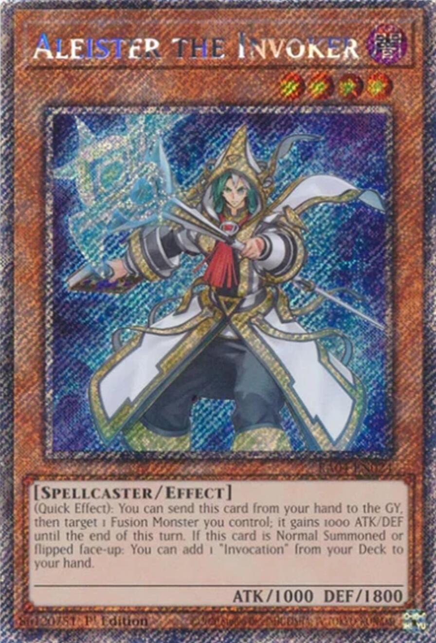 Aleister the Invoker (Alternate Art) [RA04-EN024] Platinum Secret Rare | Total Play