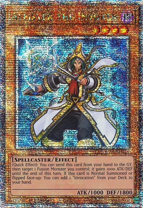 Aleister the Invoker (Alternate Art) [RA04-EN024] Quarter Century Secret Rare | Total Play
