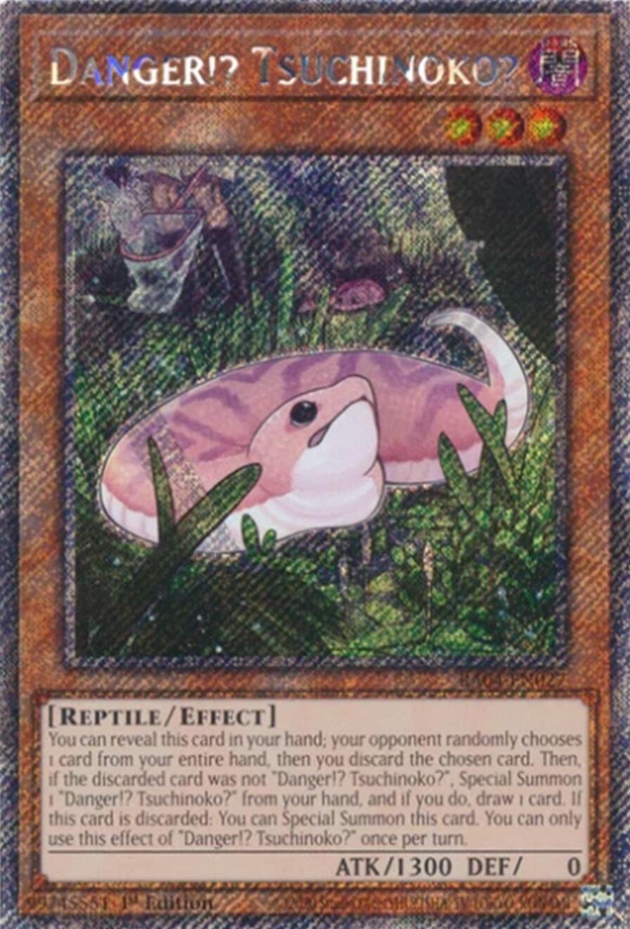 Danger!? Tsuchinoko? [RA04-EN027] Platinum Secret Rare | Total Play