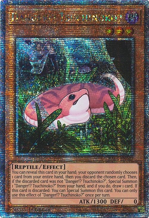 Danger!? Tsuchinoko? [RA04-EN027] Quarter Century Secret Rare | Total Play