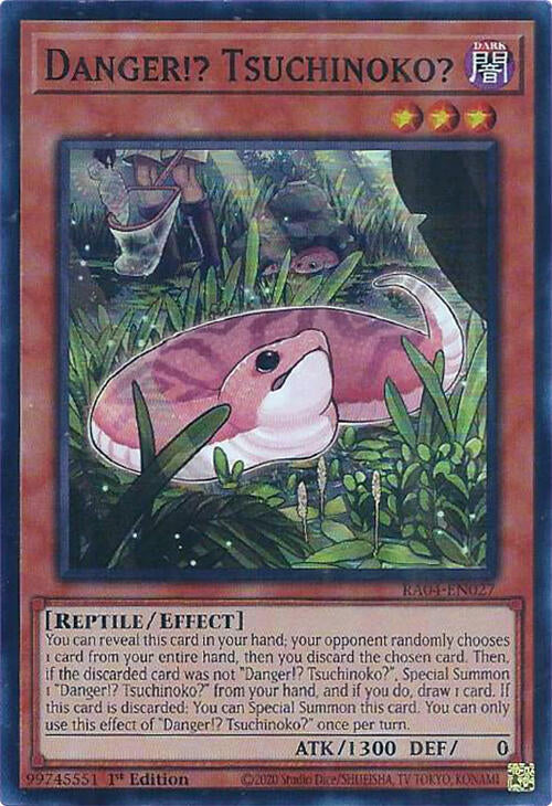 Danger!? Tsuchinoko? [RA04-EN027] Super Rare | Total Play