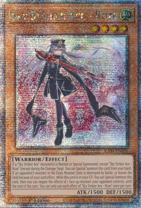 Sky Striker Ace - Roze [RA04-EN031] Quarter Century Secret Rare | Total Play