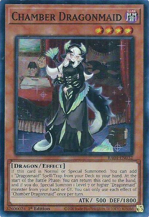 Chamber Dragonmaid [RA04-EN032] Super Rare | Total Play