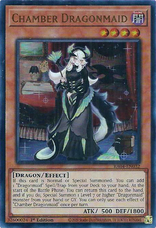 Chamber Dragonmaid [RA04-EN032] Ultra Rare | Total Play