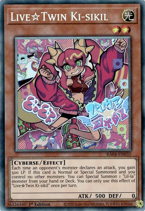 LiveTwin Ki-sikil [RA04-EN035] Prismatic Collector's Rare | Total Play