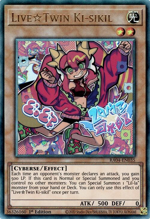 LiveTwin Ki-sikil [RA04-EN035] Prismatic Ultimate Rare | Total Play