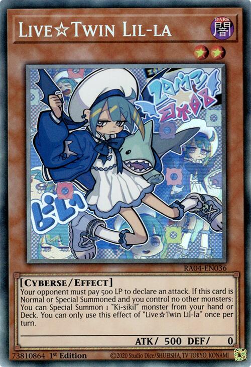 LiveTwin Lil-la [RA04-EN036] Prismatic Collector's Rare | Total Play