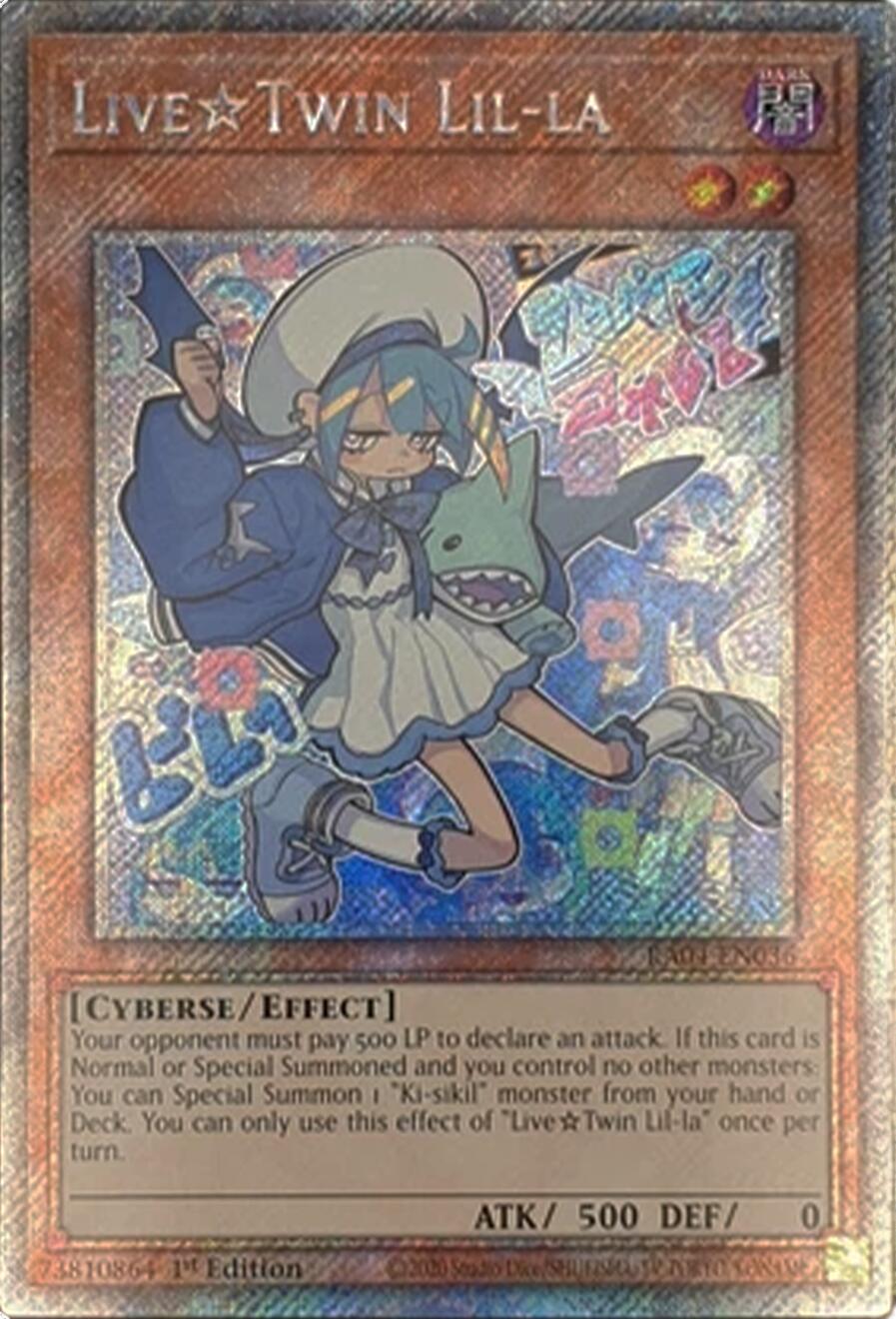 LiveTwin Lil-la [RA04-EN036] Platinum Secret Rare | Total Play