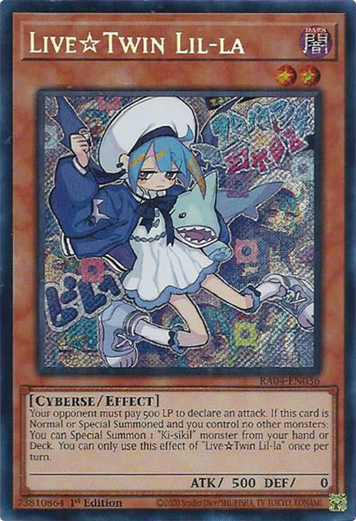 LiveTwin Lil-la [RA04-EN036] Secret Rare | Total Play