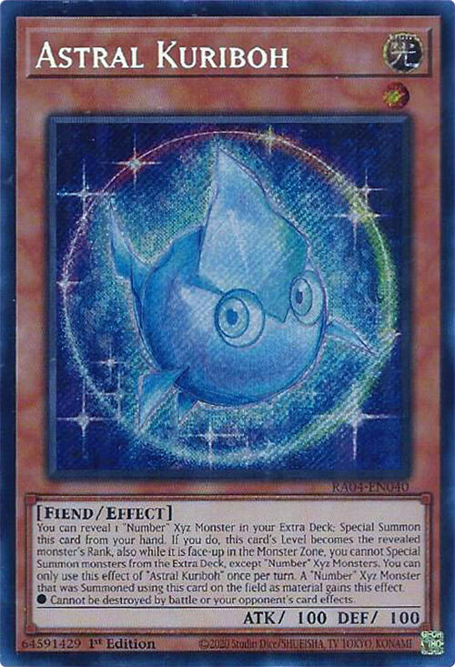 Astral Kuriboh [RA04-EN040] Secret Rare | Total Play