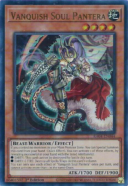Vanquish Soul Pantera [RA04-EN044] Ultra Rare | Total Play