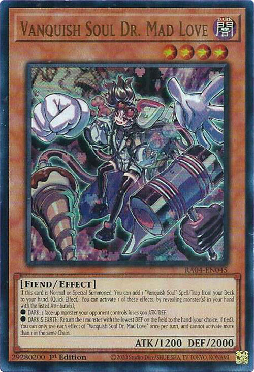 Vanquish Soul Dr. Mad Love [RA04-EN045] Ultra Rare | Total Play