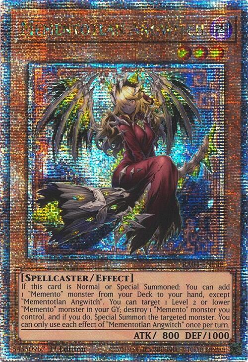 Mementotlan Angwitch [RA04-EN048] Quarter Century Secret Rare | Total Play