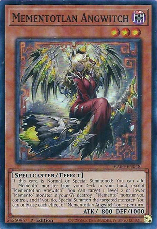 Mementotlan Angwitch [RA04-EN048] Super Rare | Total Play